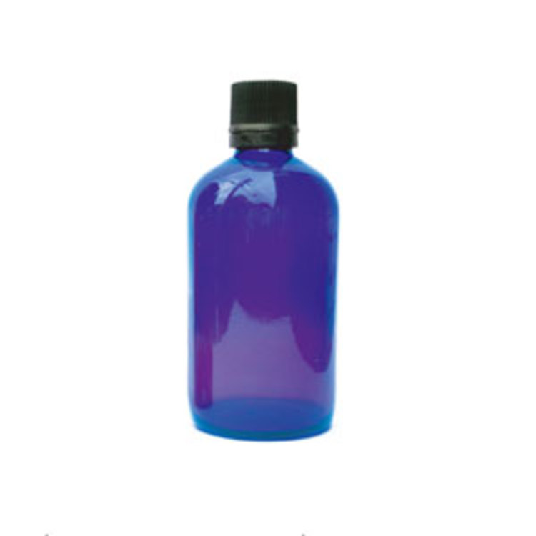 コバルト遮光ガラスボトル（黒キャップ・ドロッパー付属）5ml