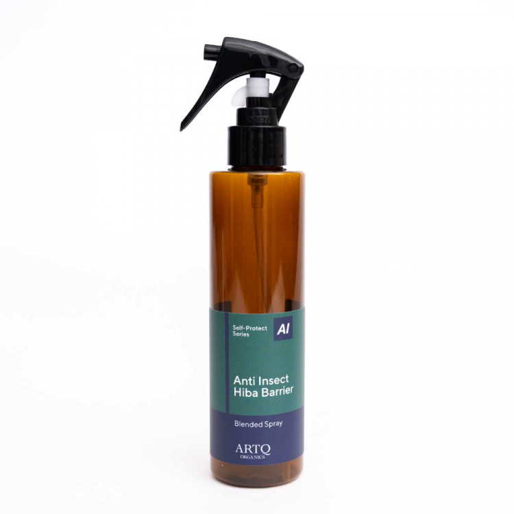 アンチインセクト ヒババリア ブレンド精油スプレー・オーガニック認証精油使用