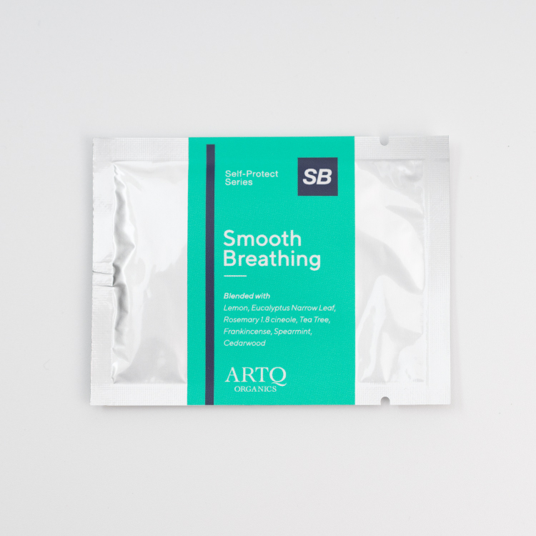 【スムーズな呼吸サポートや花粉予防対策!!】ARTQスムースブリージング アロマチップ
